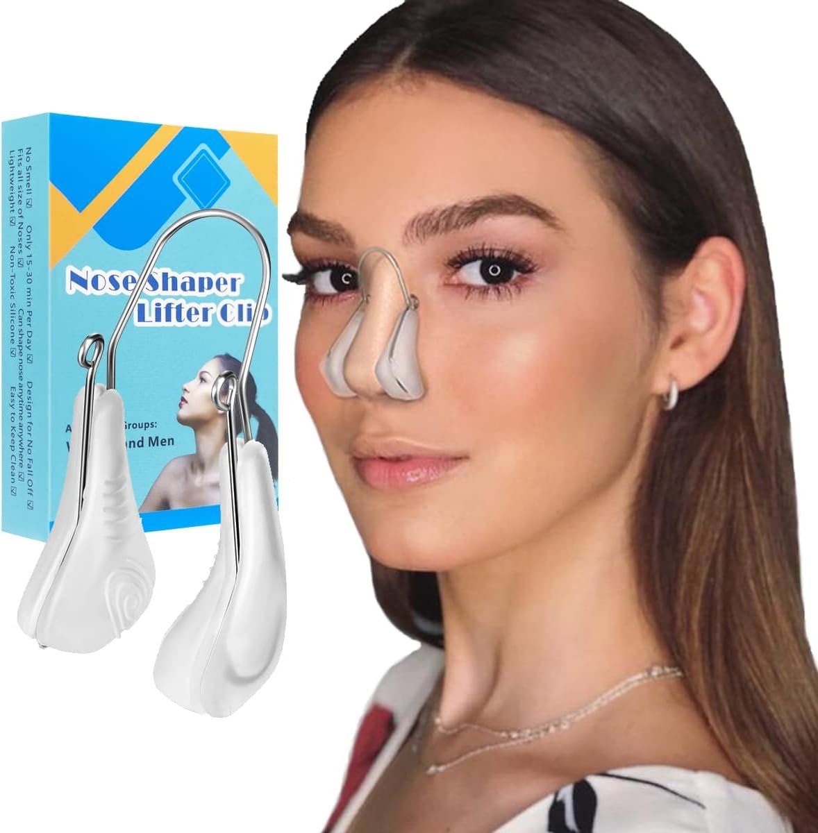 Silicone Nose Slimmer Rhinoplasty Device Nose Up Lifting Clip Beauty Tools